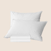 2x Hotel Pillows & Pillowcase Set (Intl) - FluffCo | Hotel Comfort