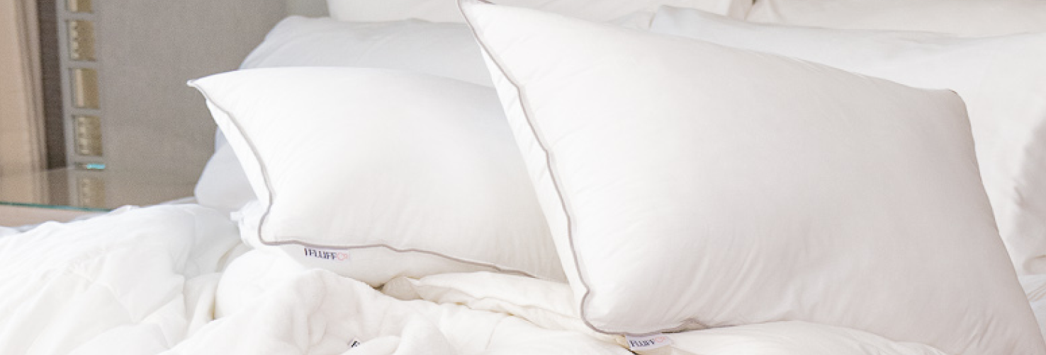 Hotel Bedding & Bath Sets: Pillow, Comforter, Towel & Robes | FluffCo ...