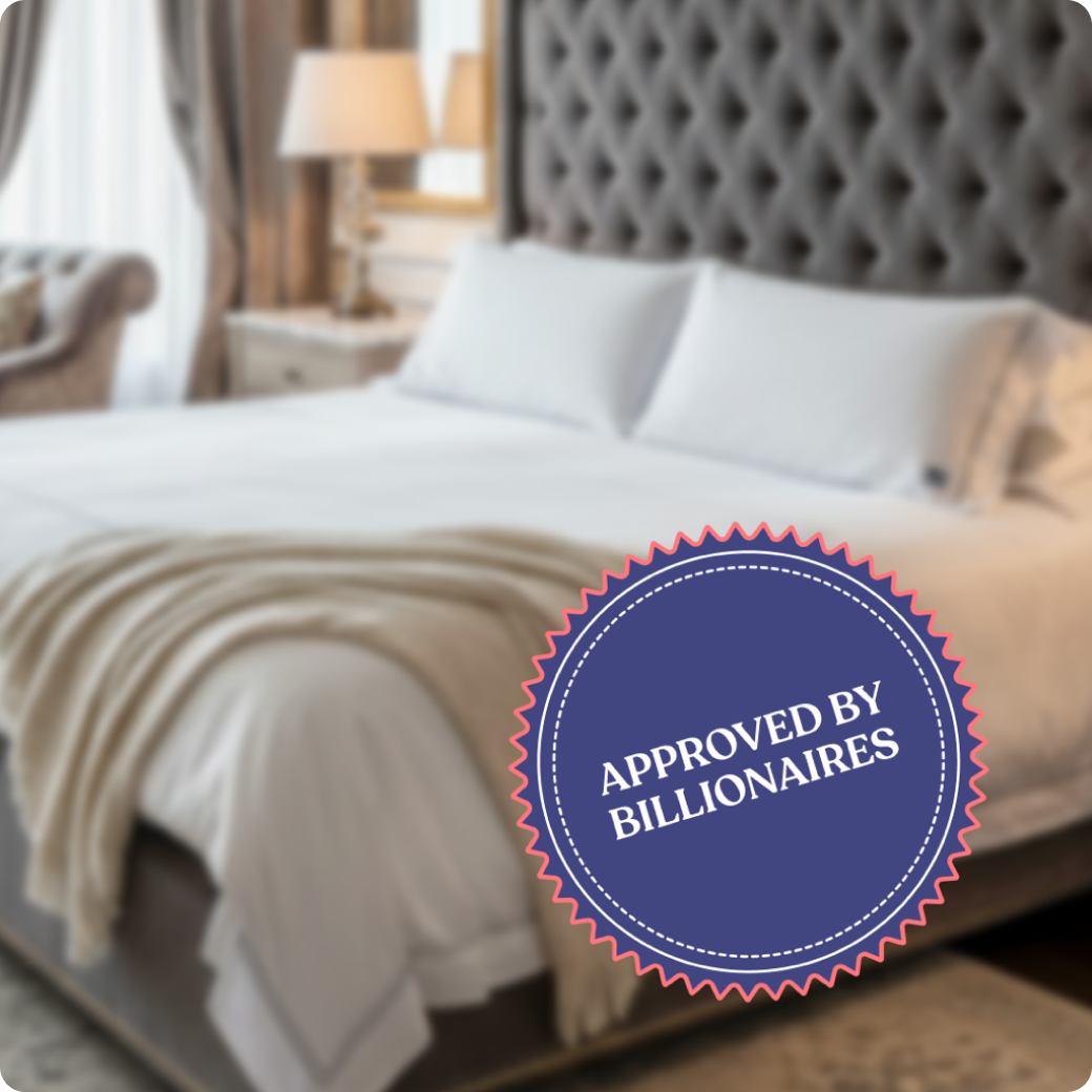 1. Billionaire-Approved Bedding That Feels Like You Just Left The Four Seasons.