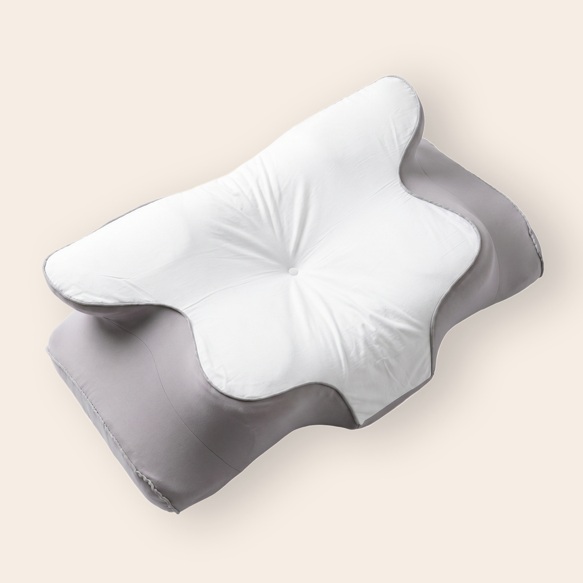 Neck Pain Pillow | Ergonomic Butterfly Shape | FluffCo – FluffCo