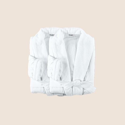 2-Piece Hotel Robes - FluffCo | Hotel Comfort