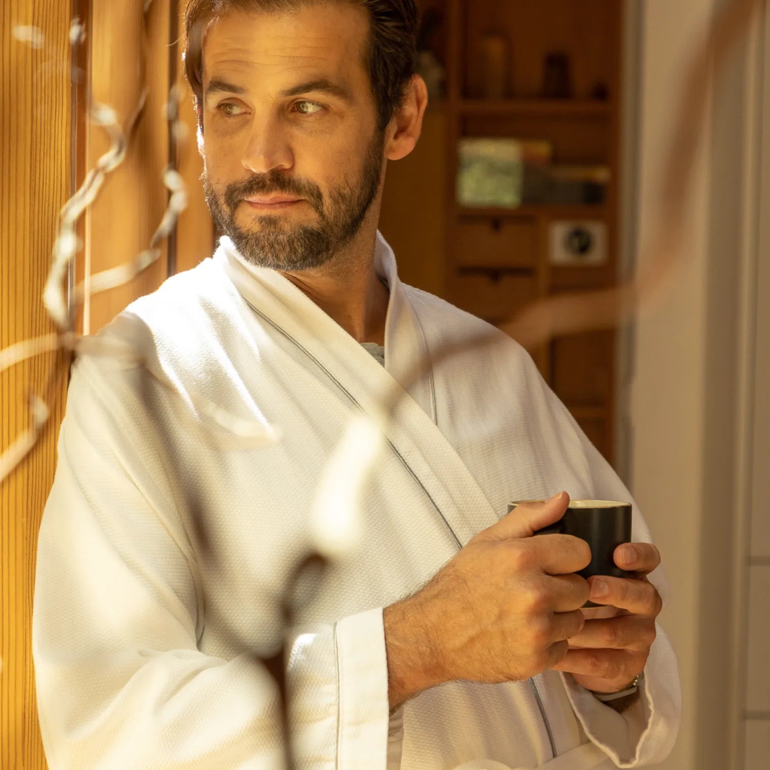 Hotel Waffle Robe lifestyle