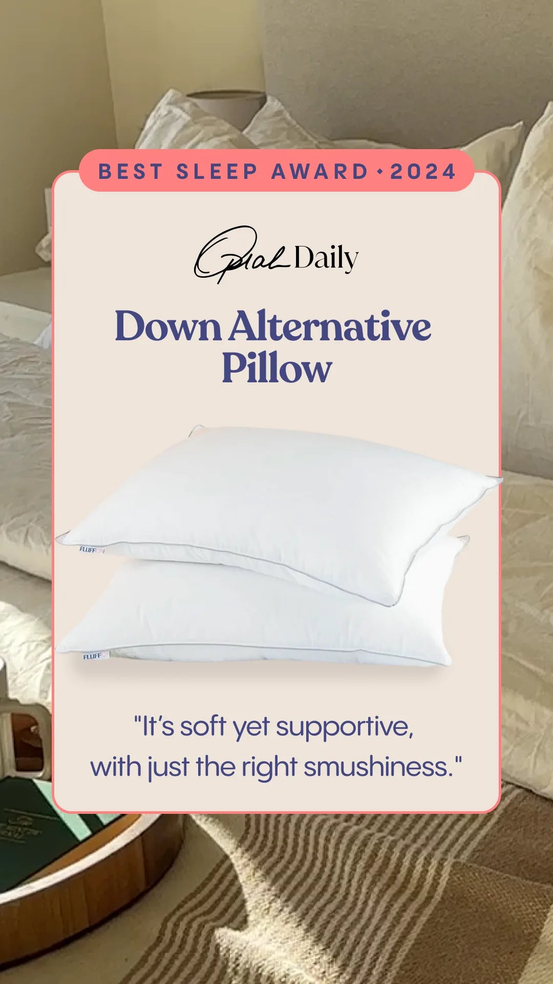 Oprah Daily Sleep O-Wards 2024