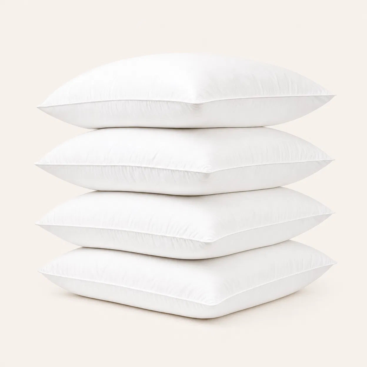 4 pillows